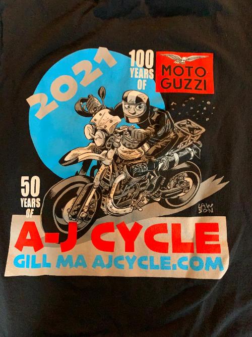 Moto Guzzi-100 years : A-J 50 years $25 + postage